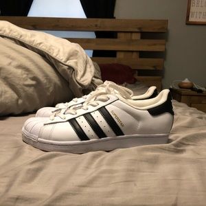 Size 7 Adidas, only wore a couple of times.